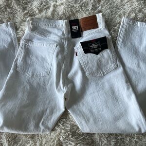 Levi's Men's White Jeans